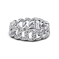 Pav¨¦ Cuban Chain Ring