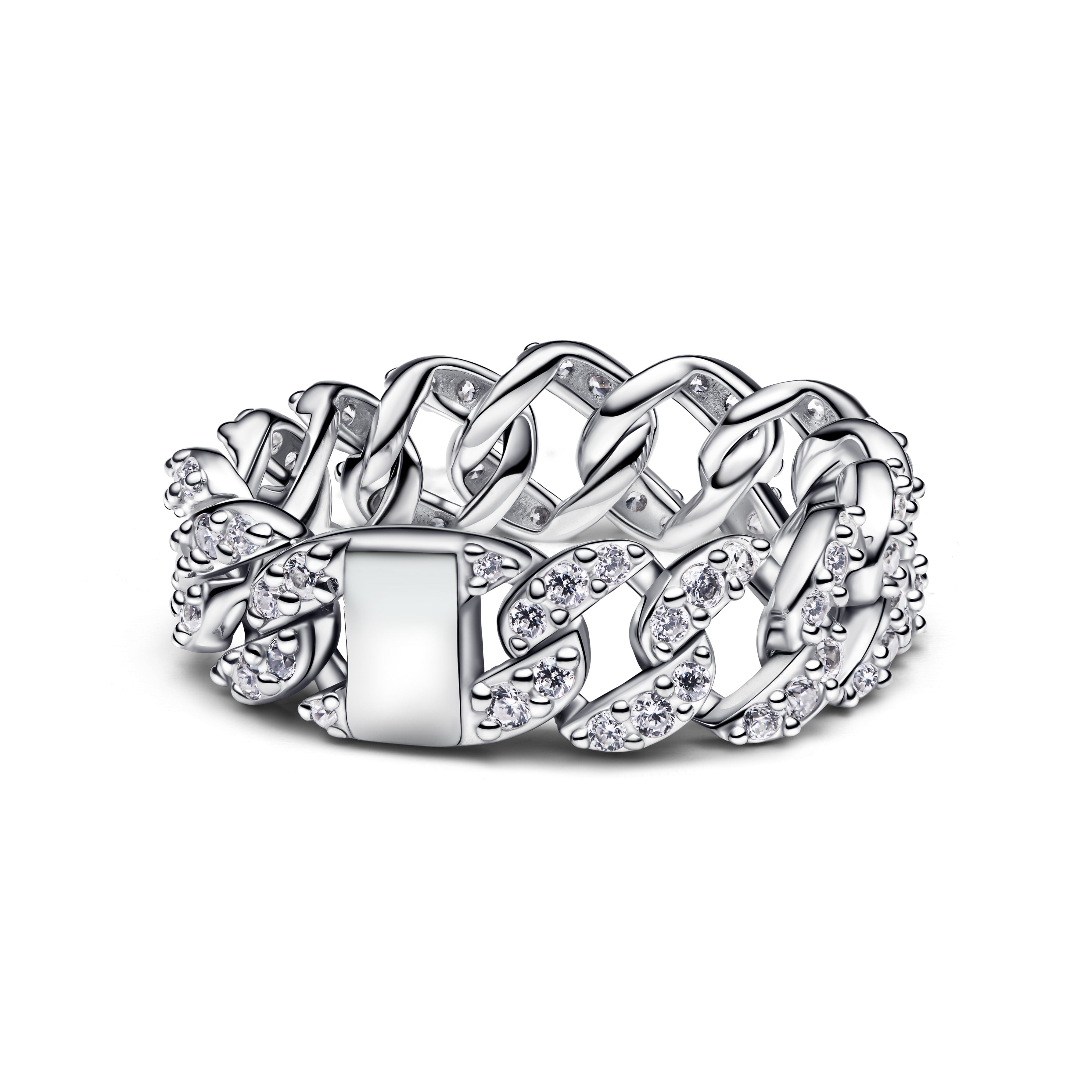 Pav¨¦ Cuban Chain Ring