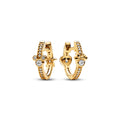 Disney Mickey Mouse & Minnie Mouse Sparkling Hoop Earrings