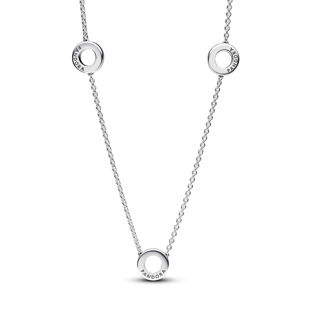 Pav¨¦ Circles Chain Necklace