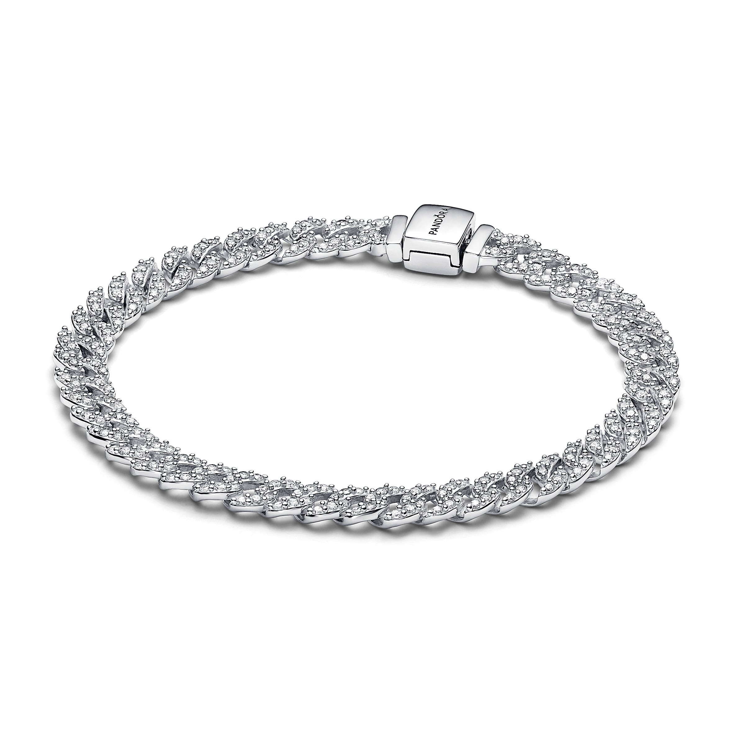Pandora Timeless Pav¨¦ Chain Bracelet