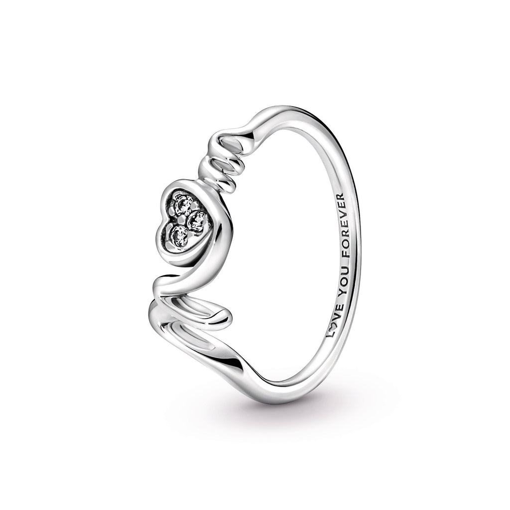 Mum Pav¨¦ Heart Ring