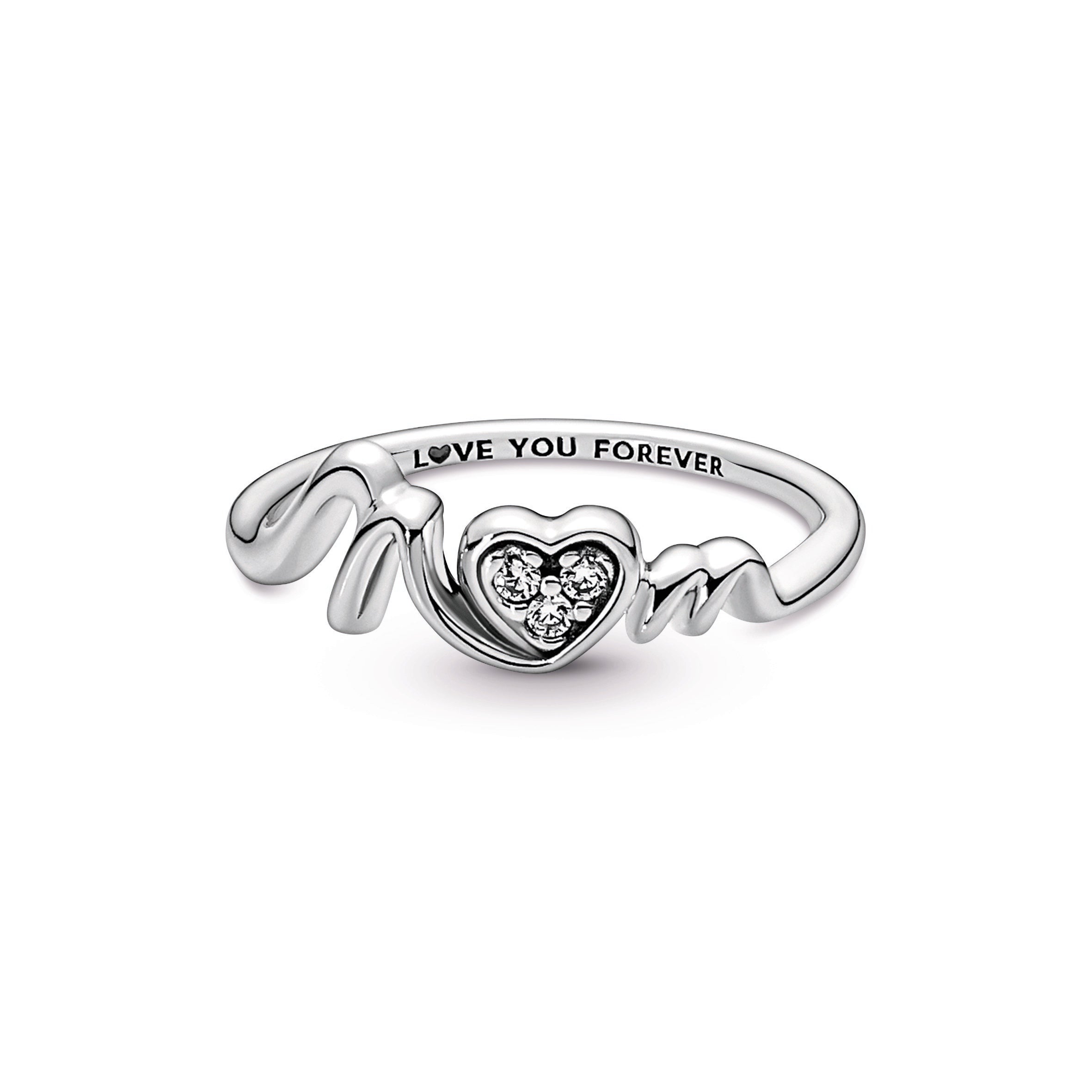 Mum Pav¨¦ Heart Ring
