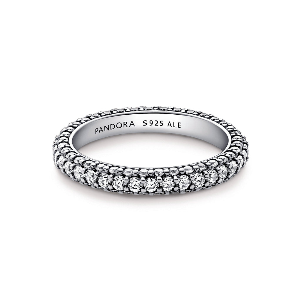 Pandora Timeless Pav¨¦ Single-row Ring
