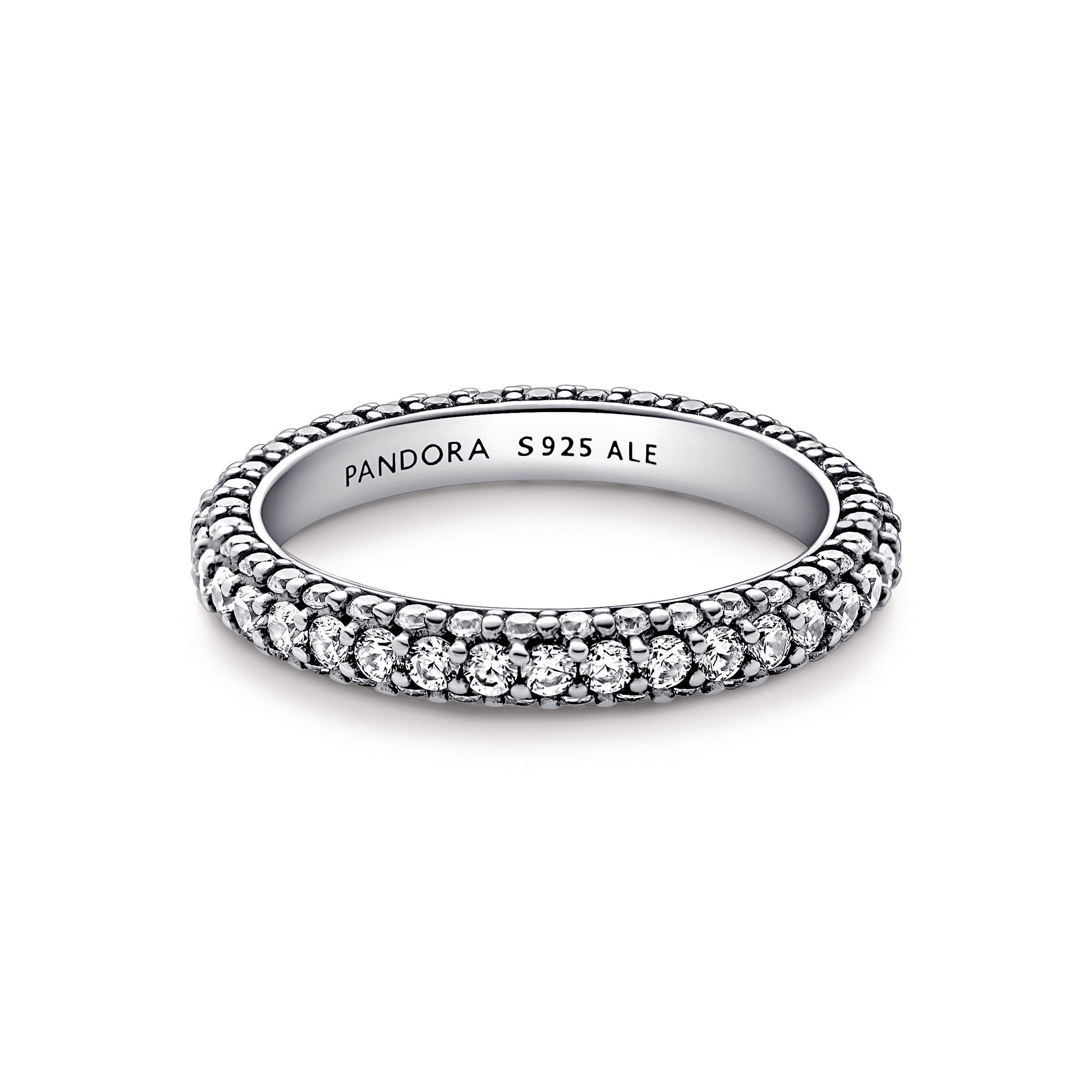 Pandora Timeless Pav¨¦ Single-row Ring