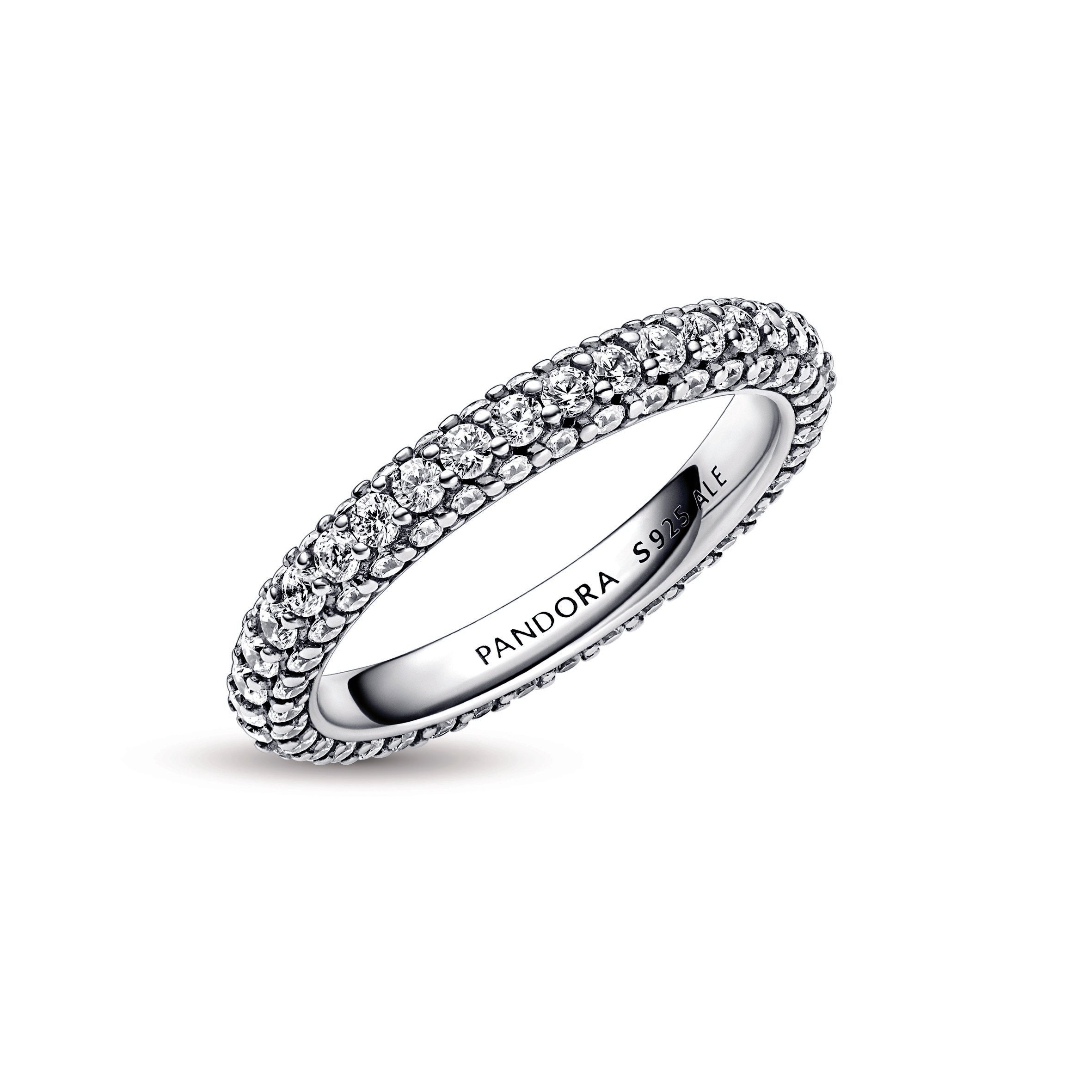 Pandora Timeless Pav¨¦ Single-row Ring