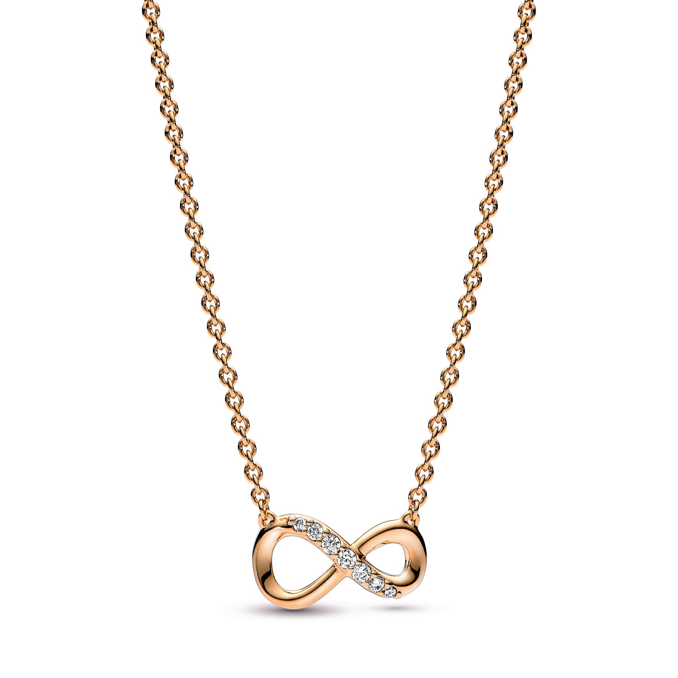 Sparkling Infinity Collier Necklace