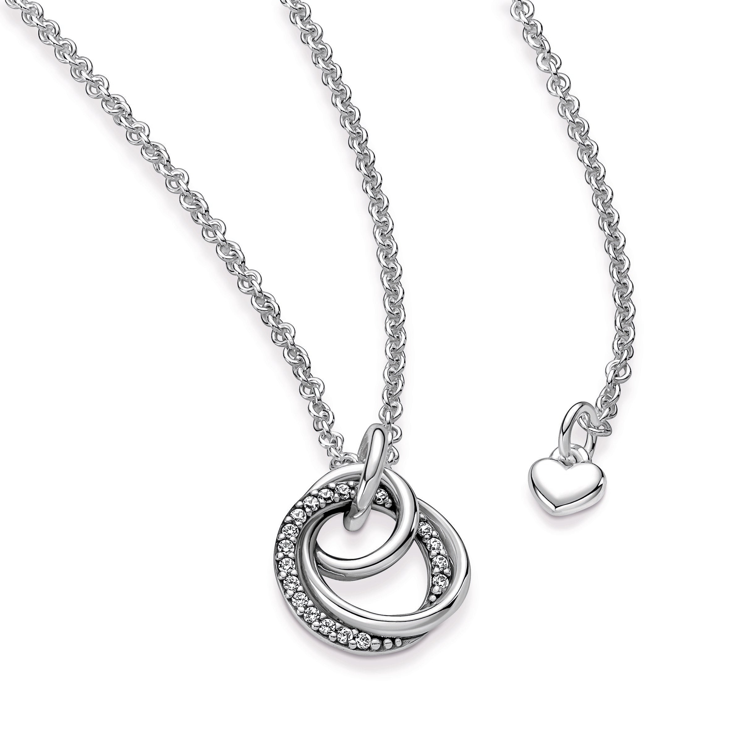 Family Always Encircled Pendant Necklace
