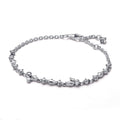 Sparkling Herbarium Cluster Chain Bracelet