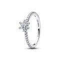 Sparkling Flower Ring