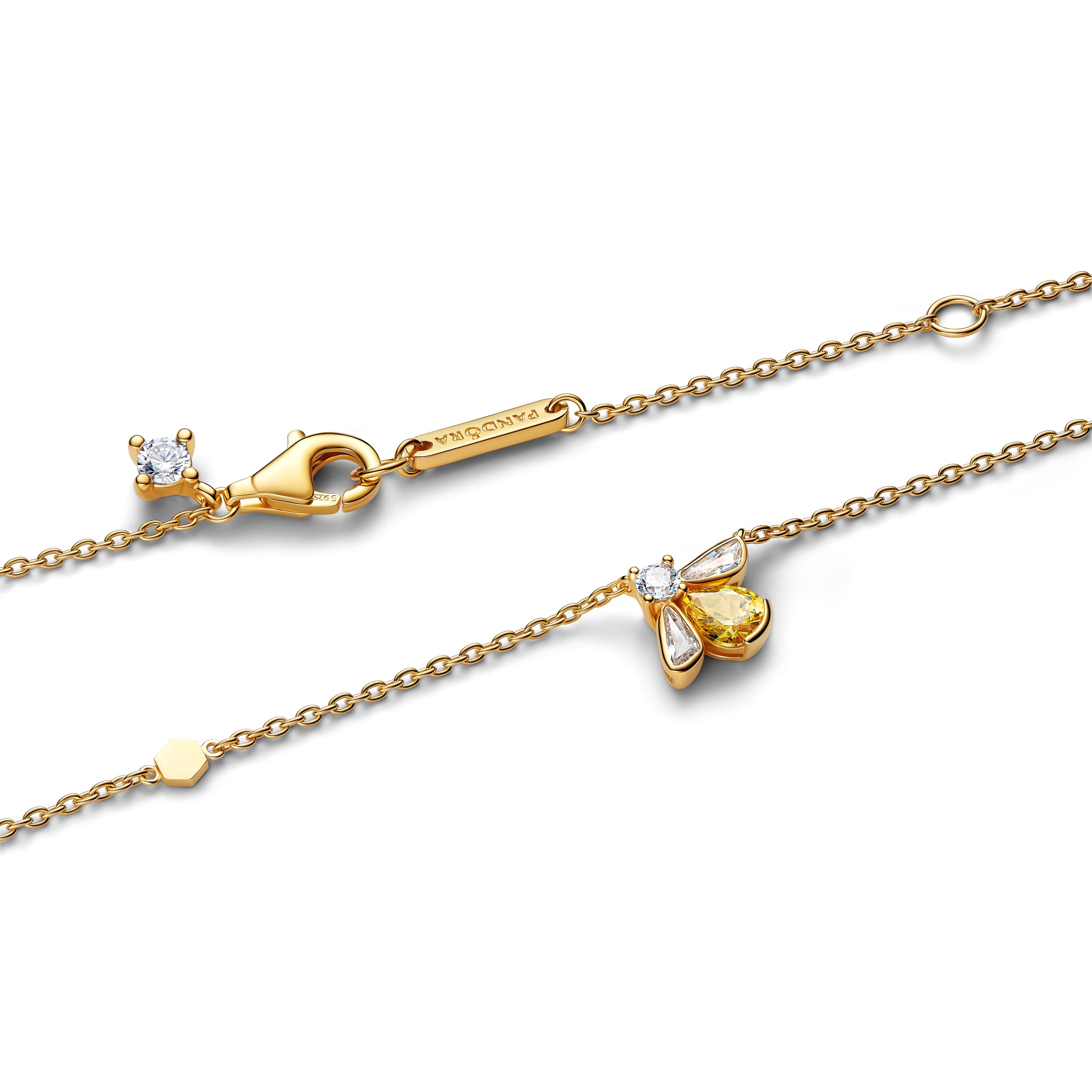 Honey Bee Pendant Necklace