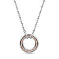 Pandora Signature Two tone Logo & Pav¨¦ Necklace