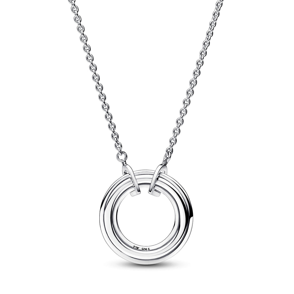 Pandora Signature Two tone Logo & Pav¨¦ Necklace