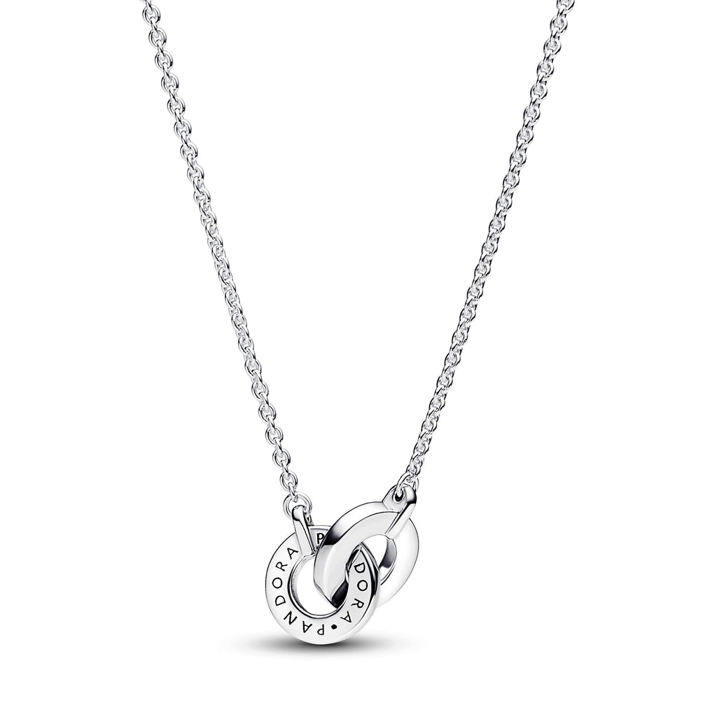 Pandora Signature Intertwined Pav¨¦ Pendant Necklace