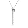 Sparkling Butterfly Y-Necklace