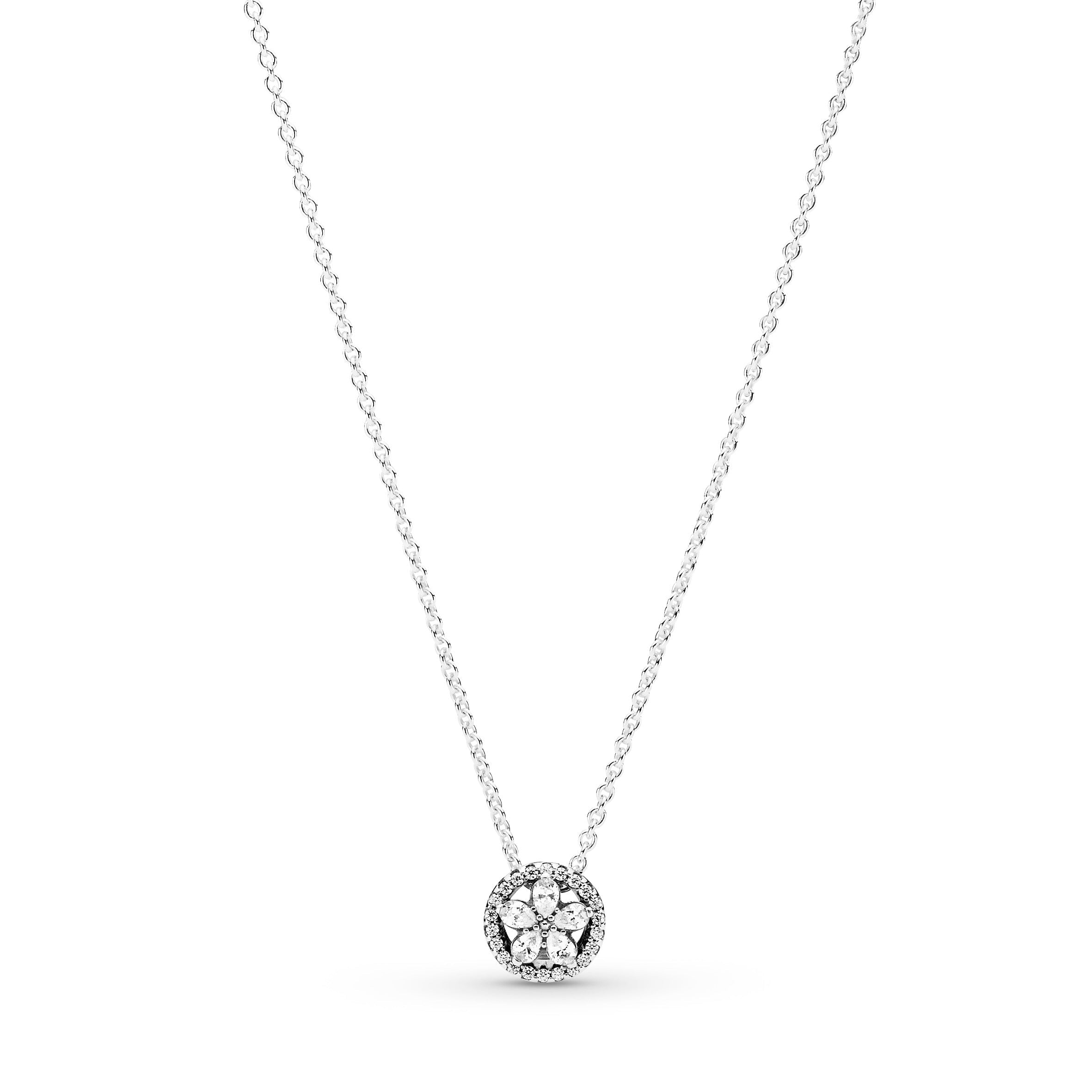 Sparkling Snowflake Necklace & Earring Gift Set