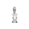 Hourglass Dangle Charm
