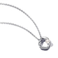 Organically Shaped Pav¨¦ Circle & Treated Freshwater Cultured Pearl Collier Necklace
